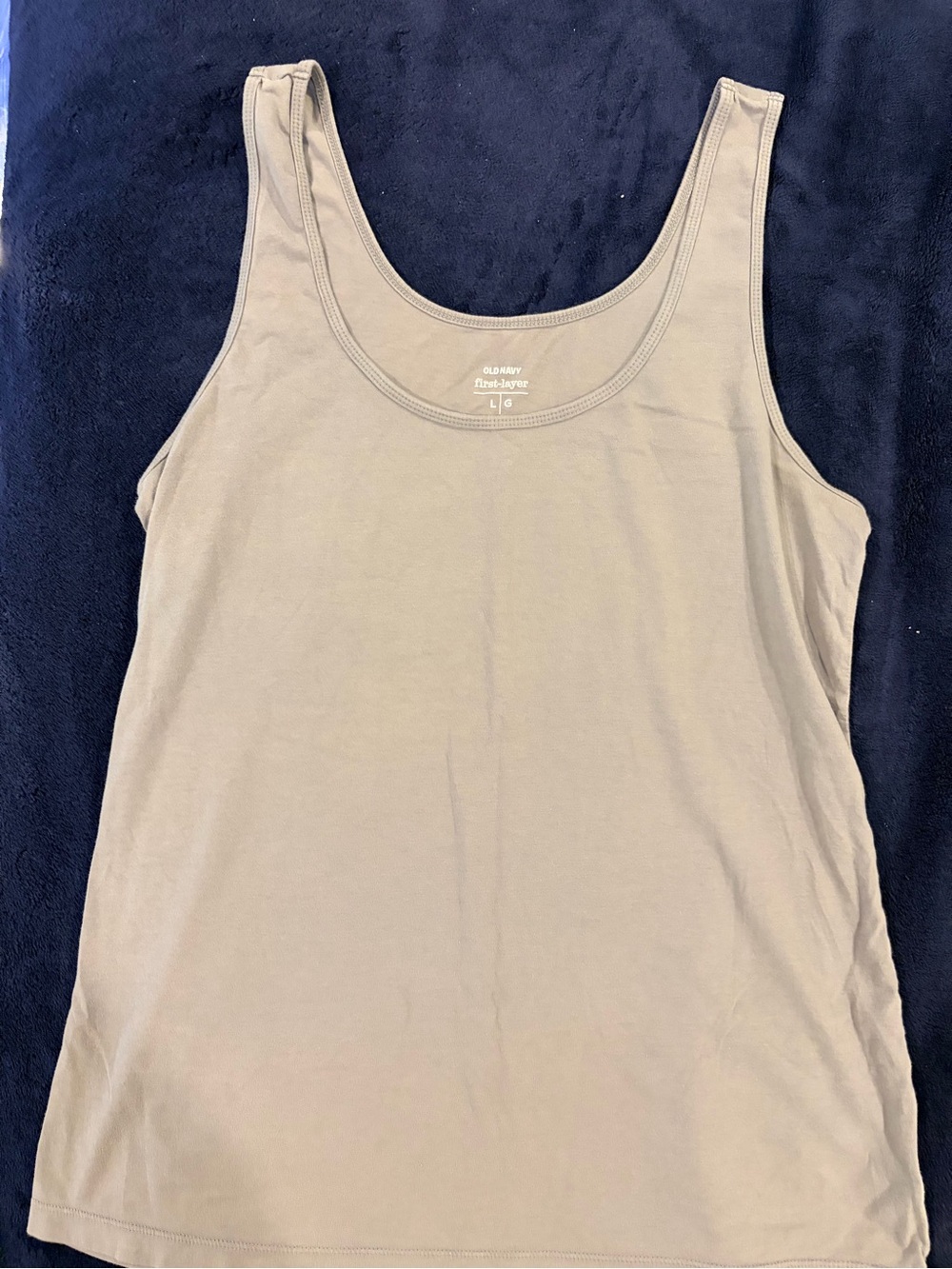 Old Navy Women's Scoop Neck Tank Top - gray